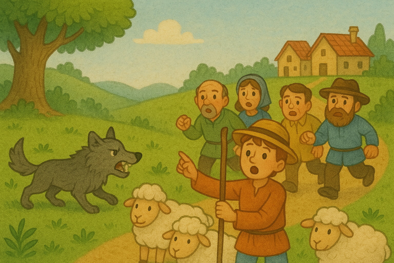 The Boy Who Cried Wolf